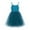 Blue, variant on Pejock 9M-8 Years Kids Pageant Flower Girl Dress Little Girls Party Wedding Formal Dresses Toddler Kids Baby Girls Fashion Cute Solid Color Suspenders Mesh Princess Dress