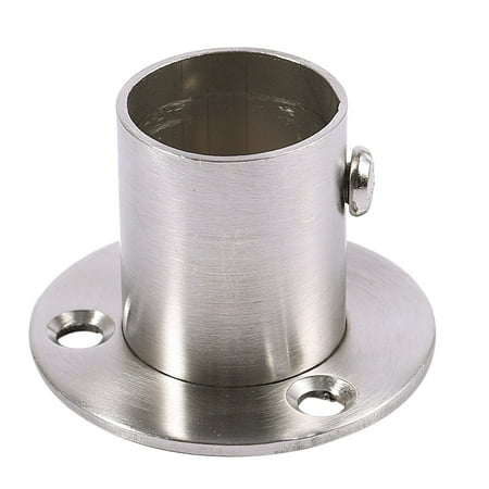 

Closet Wardrobe 22mm Dia Pipe Hanging Rail Rod End Support Bracket