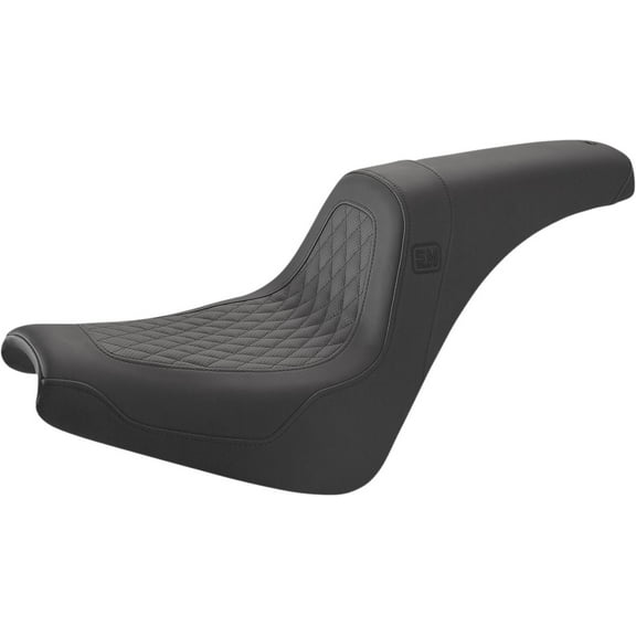 Saddlemen Speed Merchant Pro Series 2-Up Black Motorcycle Seat (SM81830DB)