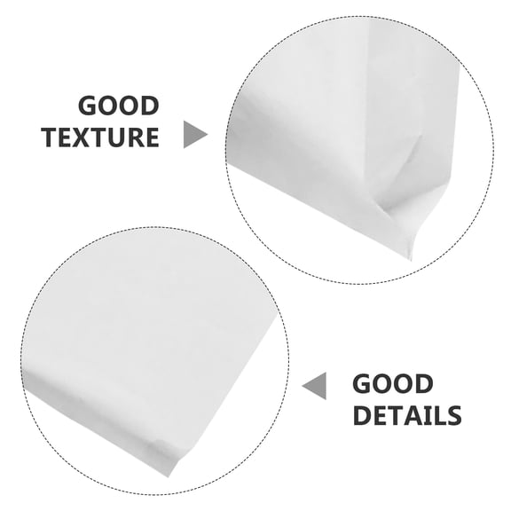 100pcs White Greaseproof Paper Bags for Fried Chicken, French Fries, Baking, Food Packaging, Oil Resistant Pouches