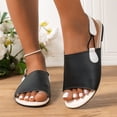 thumbnail image 1 of MKLEKYY Sandalias Cómodas de Verano para Mujer, Con Cabeza Redonda, Una Palabra, Colocación de Color, Suela Gruesa, Moda, Conjunto de Pie, Sandalias Romanas de Talla Grande, 1 of 4