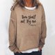 thumbnail image 2 of Sudadera de gran tamaño con estampado de letras y texto divertido para mujer, cuello redondo, manga larga, suelta, blusa individual Fridja  hkj2099, 2 of 5