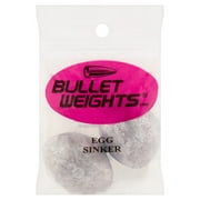 Bullet Weights Egg Sinkers 8 Oz., 2 sinkers