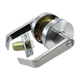 thumbnail image 1 of S. Parker Dull Chrome Lever Privacy Lockset, 1 of 2