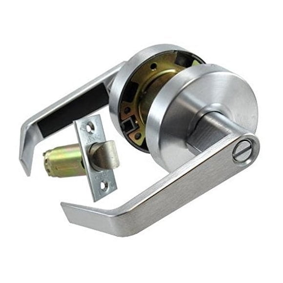 S. Parker Serrure de Confidentialité à Levier Chrome Terne