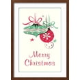 thumbnail image 2 of Art.com Merry Christmas, Modern Decorations Art Print, Brown Frame Wall Art, 17" x 23", 2 of 5
