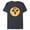 Navy Heather, variant on Disney Channel The Owl House Hooty - Short Sleeve Blended T-Shirt for Adults - Customized-Yellow