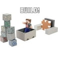 thumbnail image 5 of Minecraft Minecart Mayhem Playset With Steve Figure And Accessories, 5 of 7