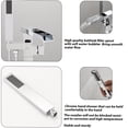 thumbnail image 5 of JERFIT Floor Mounted Freestanding Bathtub Faucet Set with Hand Shower, Chrome Waterfall Tub Filler, Single Handle Stainless Steel Floor Mount Faucet, 5 of 6
