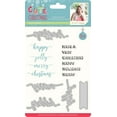thumbnail image 2 of Sara Davies Signature Cute Christmas Die & Stamp Set-Festive Phrases, 2 of 2