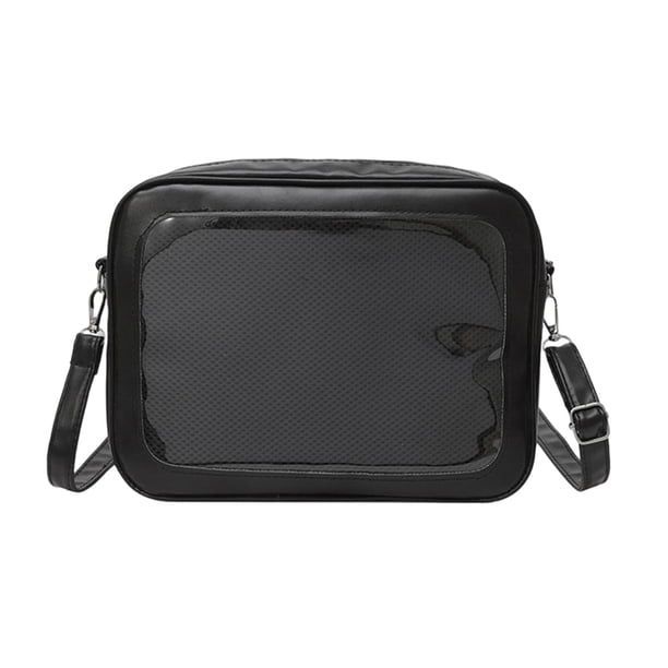 Bolso de mano con alfileres para mujer, ideal para hacer tú mismo, para ir de compras, fiestas, regalos de cumpleaños Negro