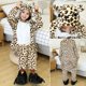 thumbnail image 1 of Pijamas Unisex de felpa para adultos, una pieza, Cosplay, Halloween, Navidad, ropa de casa de animales, mono, disfraz para mujeres y hombres, 1 of 4