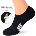 thumbnail image 2 of No Show Socks Womens Athletic Cushion Ankle Footies Low Cut Socks 5-6 Pairs, 2 of 13