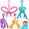 thumbnail image 1 of 4 Mini Ttubos Sensoriales,Pop Tube Sensor Fidget Toy para Niños y Adultos,Colorido de Tubo Estirable de Jirafa,Tubos para Reventar,Juguetes Educativos Sensoriales,Jirafa Telescopica con Ventosa,Pascua, 1 of 4