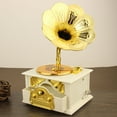 thumbnail image 4 of Zeus Mini Simulation Rétro Phonographe Miniature Meubles Jouet Décor de Bureau à la Maison, 4 of 6