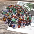 thumbnail image 5 of Piedras y cristales de ágata de color natural, grava, piedra pequeña pulida, decoración para acuario, energía curativa, decoración para acuario doméstico, 5 of 5
