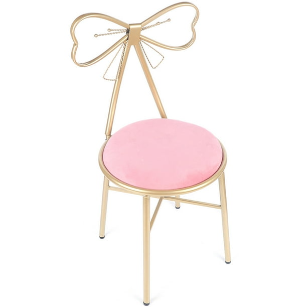 Pink Chair For Vanity