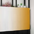 thumbnail image 6 of Orange Ombre Valances for Windows Farmhouse Kitchen Curtains Valances Rod Pocket Valance Curtains for Kitchen Windows Orange White Gradient Modern Abstract Art Window Valances for Bathroom 42"x12", 6 of 6