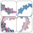 thumbnail image 3 of Diademas para niñas, bandas para la cabeza de lentejuelas para niños pequeños con dientes, diadema antideslizante, accesorios para el cabello (2 uds) MFZFUKR BST3000989-3, 3 of 5