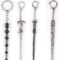 thumbnail image 5 of 2025 Collar de película Time Turner Magic Awakening, varita mágica, llavero de Sirius, figura de metal, llavero de juguete, collares HP, 5 of 5