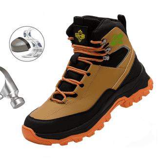 Fashion OwnShoe Steel Toe Men size 47 Breathable Safety work boots Lightweight Tarantula 8 main image 3