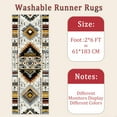 thumbnail image 6 of Hallway Runner Rug 2'x6' Washable Area Rugs Non Slip Laundry Rug Runner Floor Carpet Runners for Hallways Entryway Laundry Room Kitchen, 6 of 11