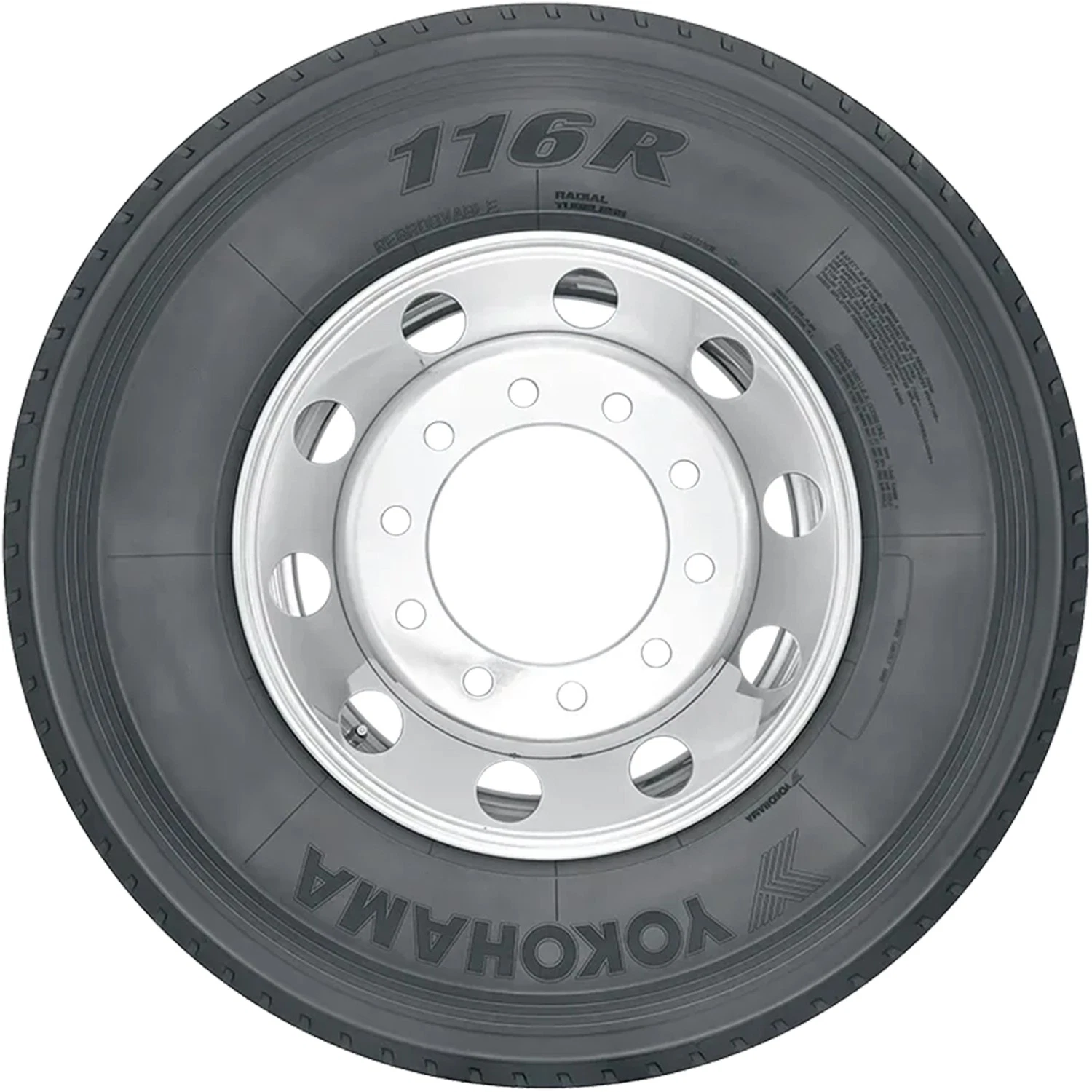 Yokohama 116R 11R22.5 H/16PLY
