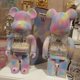 thumbnail image 1 of Bearbrick-figura de oso violento, estatuas de Bearbrick, colección de moda, figura de oso de escritorio, decoraciones de lujo para sala de estar, regalos, 400%, 1 of 4