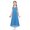Blue, variant on iiniim Big Girls V-Neck Chiffon Flower Girl Dress for Graduation Birthday Party Pageant Ball Gown
