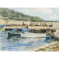 thumbnail image 2 of Sargent, John Singer 18x15 White Modern Wood Framed Museum Art Print Titled - Boats, 2 of 4
