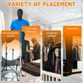 thumbnail image 4 of FreeLung Male Mannequin Full Body Dress Form 73 Inches Adjustable Plastic Stand Display Mannequin Black, 4 of 6