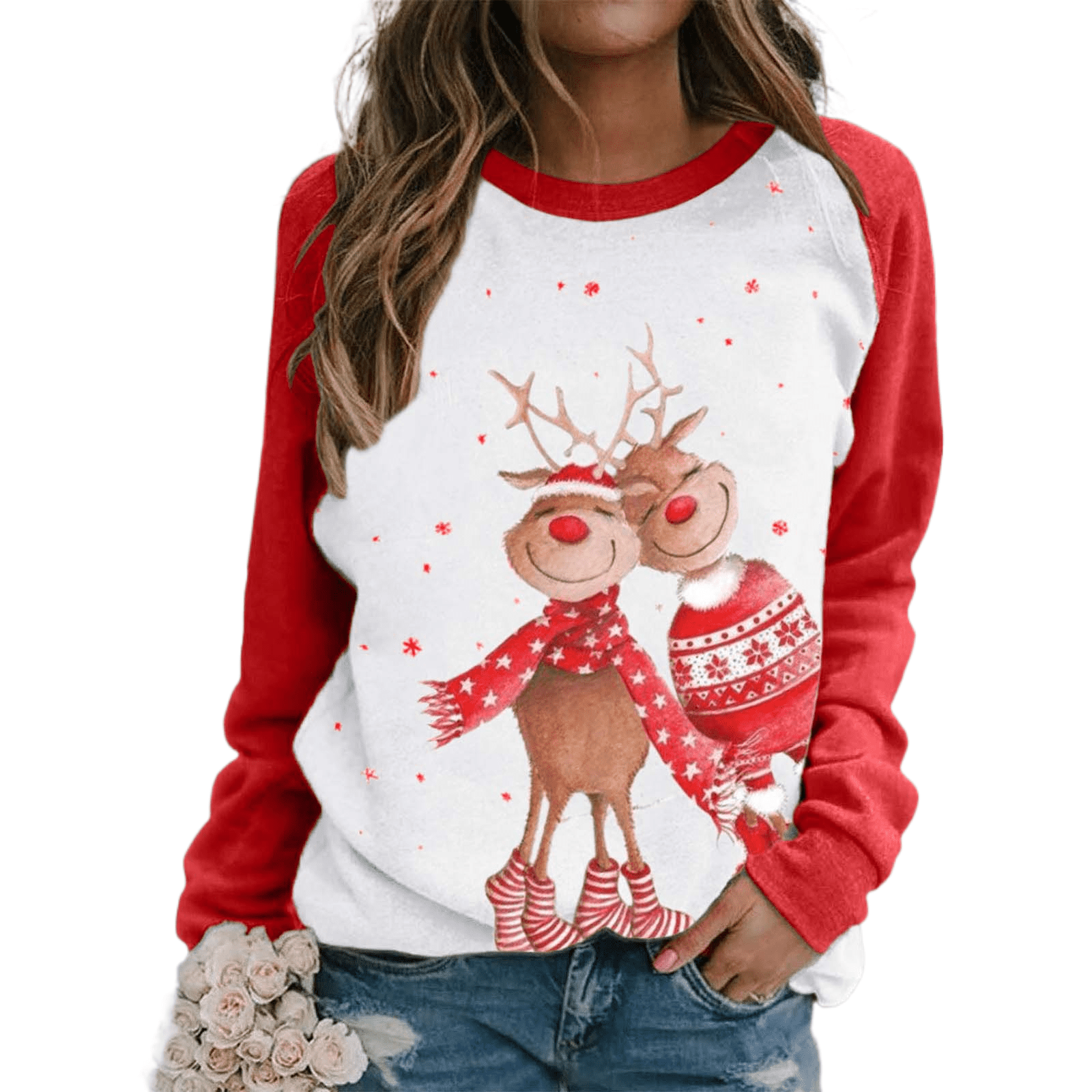graphic christmas sweatshirts