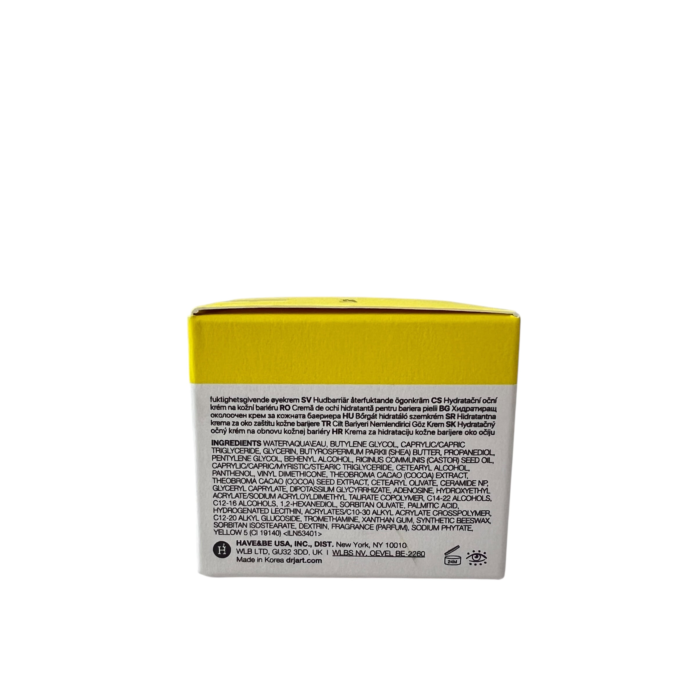 Dr. Jart Ceramidin Skin Barrier Moisturizing Eye Cream 15ml 0.5 fl oz