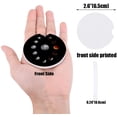 thumbnail image 2 of RYLABLUE Moon Universe Black Set of 4 Car Coaster for Drinks, Absorbent Ceramic Stone Coasters Cup Mat with Cork Base for Home Kitchen Room Coffee Table Bar Decor, 2 of 5