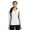 White/ Charcoal Grey Heather, variant on Sport-Tek LST854 Ladies Sport-Wick Stretch Contrast 1/2-Zip Pullover