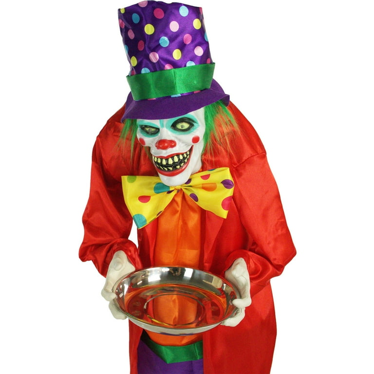 Oversized Scary Clown Full Mask - Spirithalloween.com