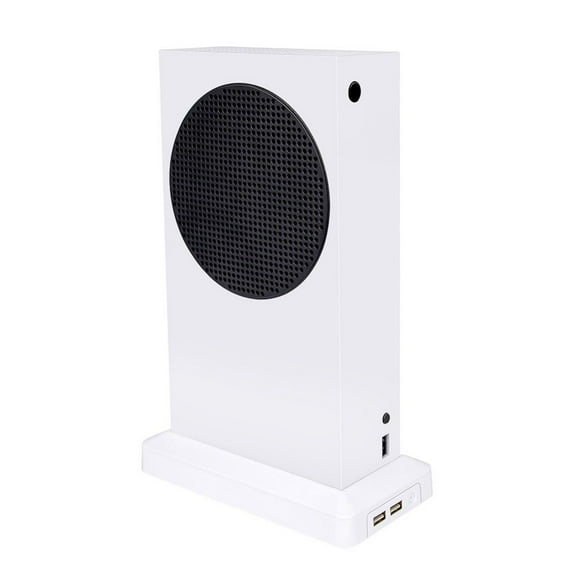 2 USB Ports Cooling Fan Stand For Xbox Series S USB External Cooler Dual High Speed Console Cooler Fan Base With LED Indicator