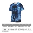 thumbnail image 6 of LAOLIUSN Men'S Wolf Graphic T-Shirt Novelty Animal Print Short Sleeve Top, S-4XL, 6 of 7