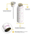 thumbnail image 3 of RTIC 20 oz Ceramic Lined Insulated Journey Water Bottle, Leak-Proof Lid, Pink Magnolias, 3 of 8