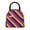Black, variant on Lunch Bag Pride Rainbow Flag Pattern Reusable Insulated Lunch Tote Cooler Box for Women Men Black