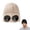 Beige, variant on Goggle Beanie,Unisex Knit Winter Ski Hat With Goggle Fit Design, Windproof Cozy Stretch, Versatile Fall Cold‑Weather Headwear, Practical Outdoor Accessory For Ski Sports, Daily Wear For Men And Women