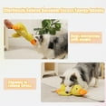 thumbnail image 4 of Quacker Calming Dog Toy, 2025 Upgraded Calming Toy for Dogs, Soft Plush with Squeaker Dog Chews Toys, Plush Dog Toy for All Dog Breeds and Sizes (Yellow), 4 of 7