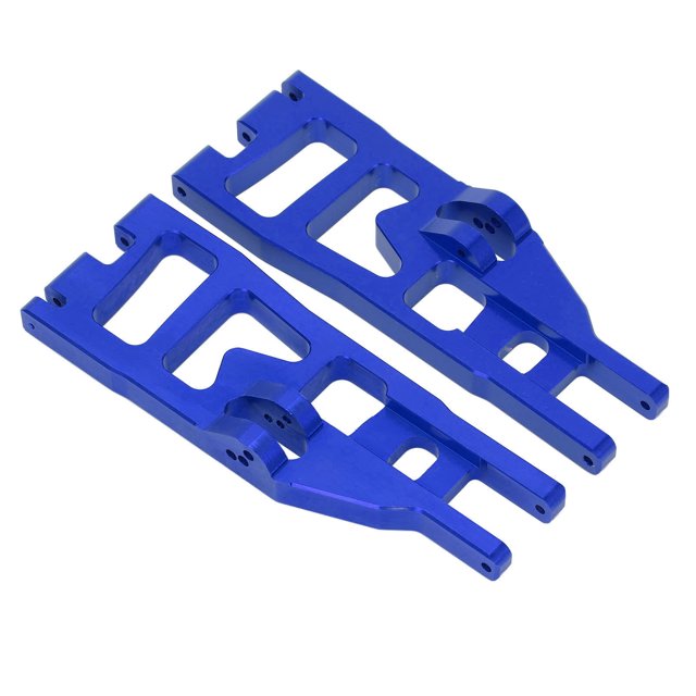 RC Front Lower Swing Arm, 2 Pieces RC Truck Swing Arm Aluminium Alloy For Replacement Dark Blue