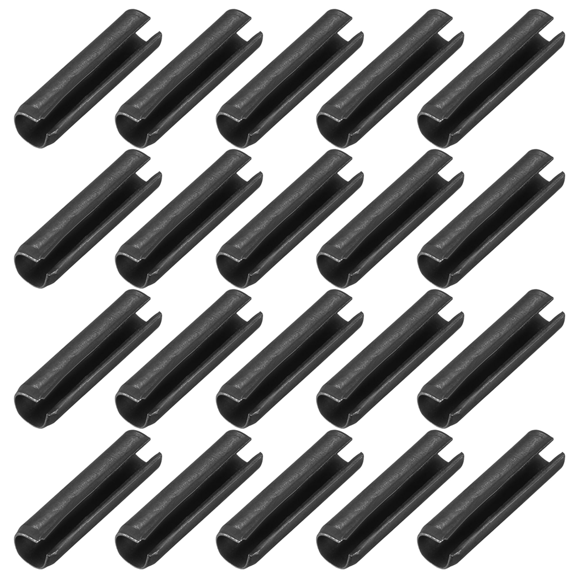 3.3mm x 12mm Dowel Pin Carbon Steel Split Spring Roll Shelf Support Pin