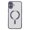 Darkpurple, variant on Decase for iPhone 17 Case,Magnetic Clear Shockproof Cover Bulit in Lens Protector, Non-Yellowing Soft TPU Electroplated Bumper, Mag-Safe Compatible,Blue