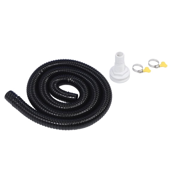 Elowen Bilge Plumbing Kit Bilge Pump Hose, Leak Proof 1-1/8in Bilge Pump Installation Kit for Bilge Pumps with 1-1/8 Inch Outlet