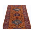 thumbnail image 4 of Hand Knotted Nomadic Caucasian Humna Wool Rug - 2'8'' x 7'7'', 4 of 7
