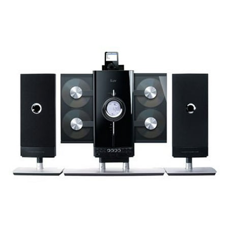 iLuv i9200 - Micro system with iPod cradle - black