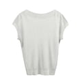thumbnail image 5 of laqbezok Women's Ribbed Knit Top, Casual Crew Neck Dolman Sleeve Blouse, Soft Lightweight Pullover, Versatile Textured Summer Tee, 5 of 5