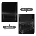 thumbnail image 2 of TOYMYTOY Brochure Display Rack Acrylic Transparent 1Pcs for Home Decor, 2 of 6